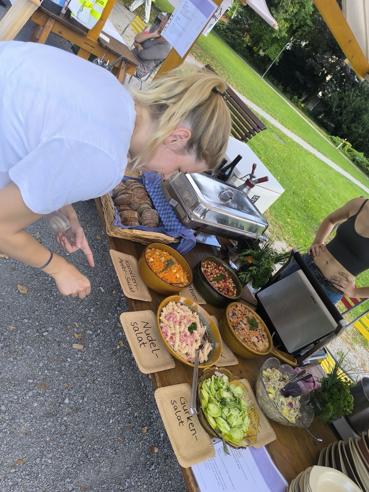 Veganes Catering vom Formidable Pelikan für Events und Feste